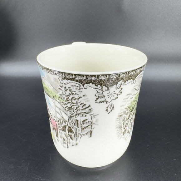 Johnson Bros The Friendly Village Coffee Mug Cup Ceramic England 9once Single - Picture 10 of 13